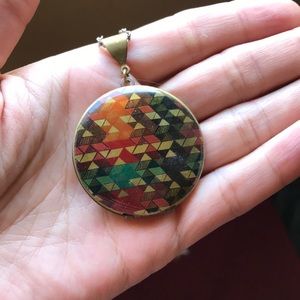 Rare verabel locket necklace